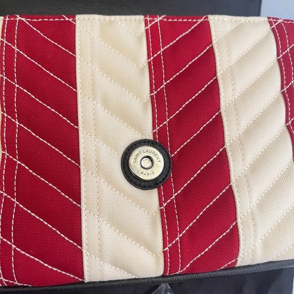 Saint Laurent Medium College Bag in American Flag - Picture 10 of 16